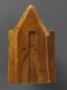 Gabled pax, 1 register, 1 arch across (baiser de paix) (Back)