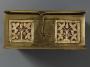 Casket with openwork panels (coffret; plaquettes ajourées) (Body, front)
