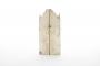 Gabled triptych, 3 registers (colonnettes) (Front, closed)