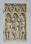 Wing, right (fragment of a diptych), 1 register, 3 arches across (plaquette; frise d'arcatures) (Front)