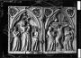 Diptych, 1 register, 1 arch across (plaquettes) (Front)