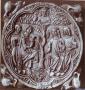 Mirror case, frame of 8 lobes (valve de miroir) (Front)