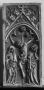Wing, right (fragment of a diptych), 1 register, 1 arch across (plaquette) (Front)