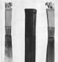 Pair of knife handles (manche de couteau) (Handles and case)