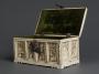 Casket, with ogee arches (coffret) (Front, open)