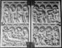 Writing tablets, 2 registers, 4 arches across (plaquettes; frise d'arcatures; tablettes à écrire); reused as a diptych (Front)