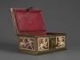 Casket (coffret), with openwork panels (plaques ajourées) (Body, front, open)