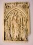 Wing, left (fragment of a diptych), 1 register, 1 arch across (plaquette) (Front)