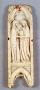 Panel (fragment of a polyptych), 1 register, 1 arch across (tabernacle) (Front)