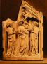 Gabled centre panel (fragment of a triptych), 1 register, 1 arch across (colonnettes) (Front)