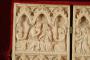 Diptych, 2 registers, 3 arches across (frise d'arcatures) (Detail, front)