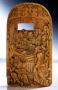 Pax, 1 ogee arch across (baiser de paix) (Front)