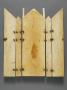 Gabled polyptych, 2 registers (tabernacle; frise d'arcatures; colonnettes) (Back)