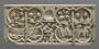 Panels (fragments of a casket) with quatrefoils (coffret; quatre-feuilles) (Front panel)