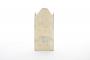 Gabled triptych, 3 registers (colonnettes) (Back, closed)