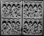 Diptych, 2 registers, 4 arches across (plaquette; frise d'arcatures) (Front)