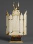 Gabled polyptych (tabernacle; frise d'arcatures; colonnettes) (Back, open)