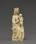 Statuette; known as 'Vierge à l'Enfant au chardonneret' (Front)