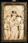 Panel (probably wing, left; fragment of a diptych), 1 register, 1 arch across (plaquette; frise d'arcatures) (Front)