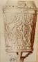 Chalice-shaped reliquary or pyxis (?) (Side 1)